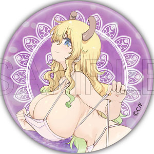 【限定販売】小林さんちのメイドラゴン 缶バッジ ルコア 水着Ver. B