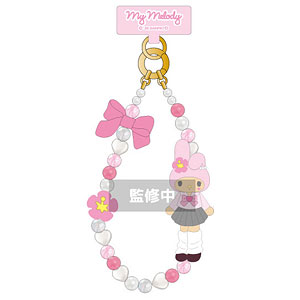 ハローキティ♡マイメロディー　ハッピーギフトストラップ　2個セット品 マイメロディ・クロミ・ハローキティ フォンストラップ(クロミ)[ティー