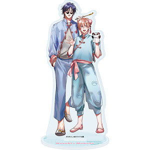 アクリルスタンド「ずるい男に拾われました」01/新藤葉月＆真(描き下ろしイラスト)