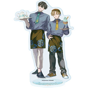 アクリルスタンド「忠犬部下とツンデレ少尉」01/クロ＆エギル(描き下ろしイラスト)