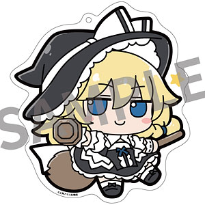 Touhou Project Fumo Fumo Acrylic Keychain 02 Fumo Fumo Marisa. Kourindou Version. (Marisa Kirisame, Kourindou)