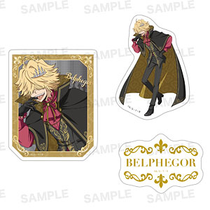 TV Anime "Katekyo Hitman REBORN!" Sticker Set (Vampire ver.) Belphegor (10 Years Later)