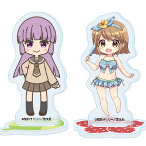 Acrylic Mini Stand "Three Leaves, Three Colors" 01 / Official Illustration (Box of 9)