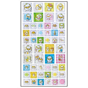 コロコロクリリン きらりんキューブシール カラフル