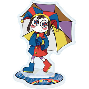 アクリルスタンド「アメイジング・デジタル・サーカス」07/雨ver. ポムニ(描き起こしイラスト)