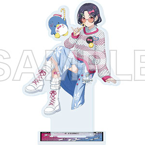 アクリルスタンド「ガールズバンドクライ&times;サンリオキャラクターズ」25/ナナ&times;タキシードサム(コラボイラスト)