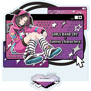 アクリルスタンド「ガールズバンドクライ&times;サンリオキャラクターズ」31/海老塚智&times;クロミ(コラボイラスト)
