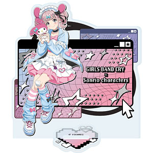 アクリルスタンド「ガールズバンドクライ&times;サンリオキャラクターズ」33/ヒナ&times;マイメロディ(コラボイラスト)