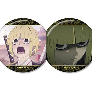 TVアニメ『地獄楽』 士遠 場面写缶バッジ2個セット[アルマビアンカ