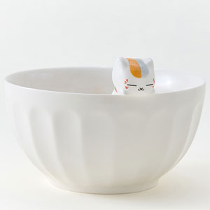 夏目友人帳 ニャンコ先生のっかりお茶碗