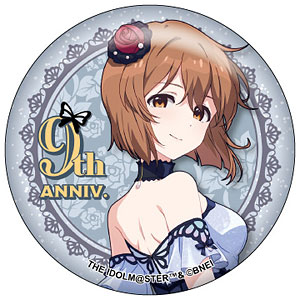 【限定販売】アイドルマスター ミリオンライブ！ 缶バッジ 萩原雪歩 モルフォ・パレシア ver.