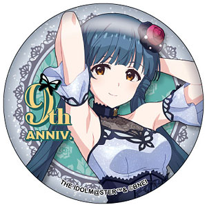 【限定販売】アイドルマスター ミリオンライブ！ 缶バッジ 北上麗花 モルフォ・パレシア ver.