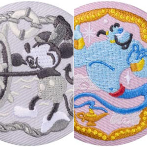 Disney Characters 刺繍缶バッジビスケット3　12個入りBOX (食玩)