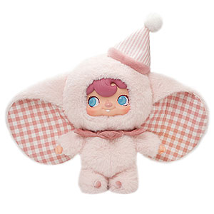 POUKAPOUKA フライングエレファント ぬいぐるみストラップ