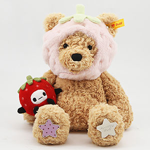 GOODBAI GOODEES &times; STEIFF &times; ARTOX ストロベリー フィン ぬいぐるみ テディベア