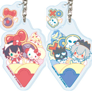 パーツ付きアクリルキーホルダー「ヒプノシスマイク SANRIO NAKAYOKU EDIT」01/コラボイラスト 9個入りBOX