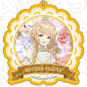 学園アイドルマスター アクリルキーホルダー 藤田ことね floral dress ver.