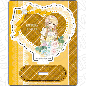 学園アイドルマスター アクリルスタンド 藤田ことね floral dress ver.