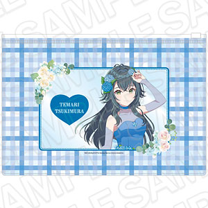 学園アイドルマスター クリアポーチ 月村手毬 floral dress ver.