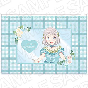 学園アイドルマスター クリアポーチ 葛城リーリヤ floral dress ver.