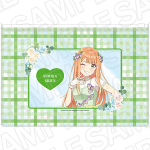 学園アイドルマスター クリアポーチ 紫雲清夏 floral dress ver.