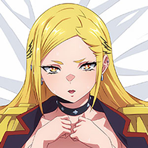魔都精兵のスレイブ2 描き下ろしB2タペストリー 上運天美羅 B