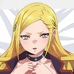魔都精兵のスレイブ2 描き下ろしビジュアルアクリルプレート 上運天美羅 B