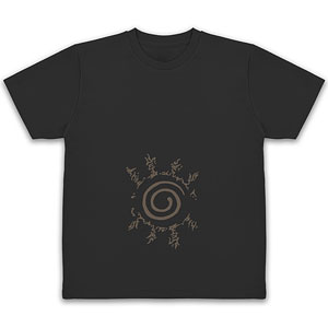 NARUTO-ナルト- 疾風伝 八卦の封印式 ドライTシャツ/BLACK-L