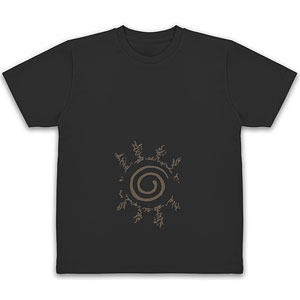NARUTO-ナルト- 疾風伝 八卦の封印式 ドライTシャツ/BLACK-XL