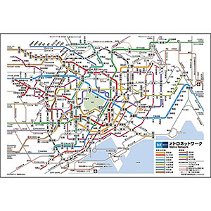 ジグソーパズル 東京メトロネットワーク 300ピース (300-202)