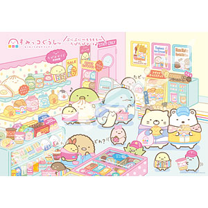 ジグソーパズル すみっコぐらし わくわくたぴおかコンビニ 1000ピース (1000T-581)