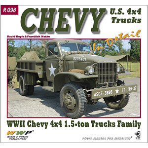 WWII アメリカ シェビー4&times;4トラック ディテール写真集 (書籍)