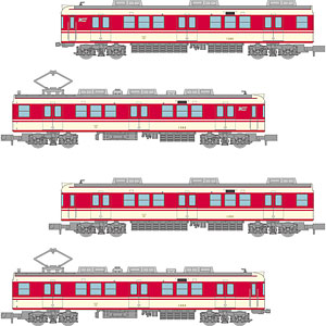 鉄道コレクション神戸電鉄デ1350形(新塗装)4両セット