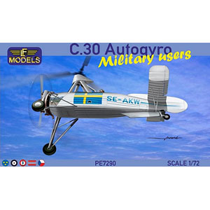 1/72 シエルバ C.30 オートジャイロ “軍用機” プラモデル