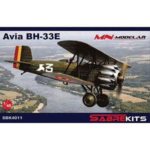1/48 アビア BH-33E 戦闘機 チェコスロバキア/ベルギー/スペイン プラモデル