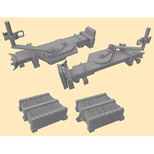 1/35 タイガー I 15t 3D ジャッキセット