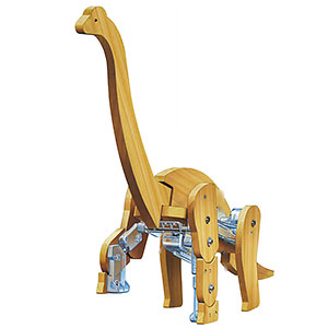 歩くブラキオサウルス工作セット