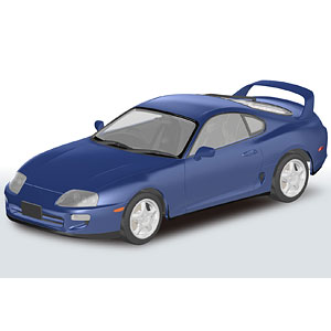 楽プラ スナップカー No.08-BM JZA80 スープラ 1996 ブルーマイカメタリック プラモデル
