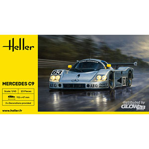 1/43 メルセデス C9 プラモデル