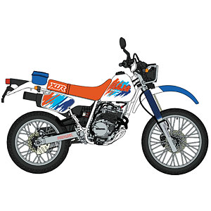 1/12 ホンダ XLR BAJA (MD22) (1992) プラモデル