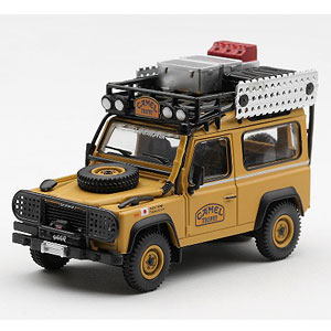 1/64 ランドローバー ディフェンダー 90 キャメルトロフィー ボルネオ島 1985 チームジャパン(左ハンドル)