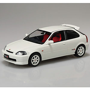 楽プラ スナップカー No.09-CW EK9 シビック タイプR 1997 チャンピオンシップホワイト プラモデル