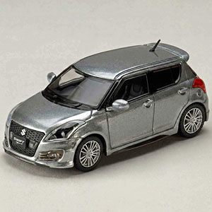 1/64 スズキ スイフトスポーツ (ZC32S) 純正オプション装着車 プラチナシルバーメタリック