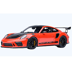 1/18 ポルシェ 911 (991.2) GT3 RS ヴァイザッハ・パッケージ (オレンジ/カーボンブラック)