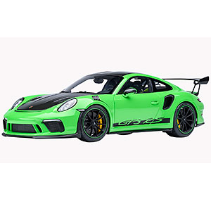1/18 ポルシェ 911 (991.2) GT3 RS ヴァイザッハ・パッケージ (グリーン/カーボンブラック)