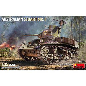 1/35 オーストラリア軍スチュアート Mk.I プラモデル