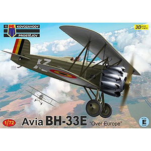 1/72 アビア BH-33E 戦闘機 チェコスロバキア/ベルギー/スペイン プラモデル