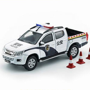 1/64 いすゞ D-MAX 2018 中国警察 RHD