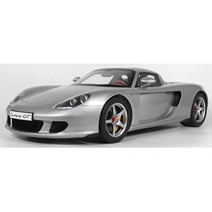 1/8 ポルシェ カレラ GT 2003 (シルバー) ケース＆ベース付