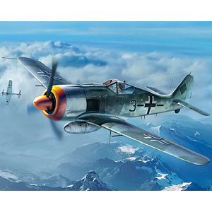1/48 エアクラフトシリーズ フォッケウルフ Fw190A-6 プラモデル